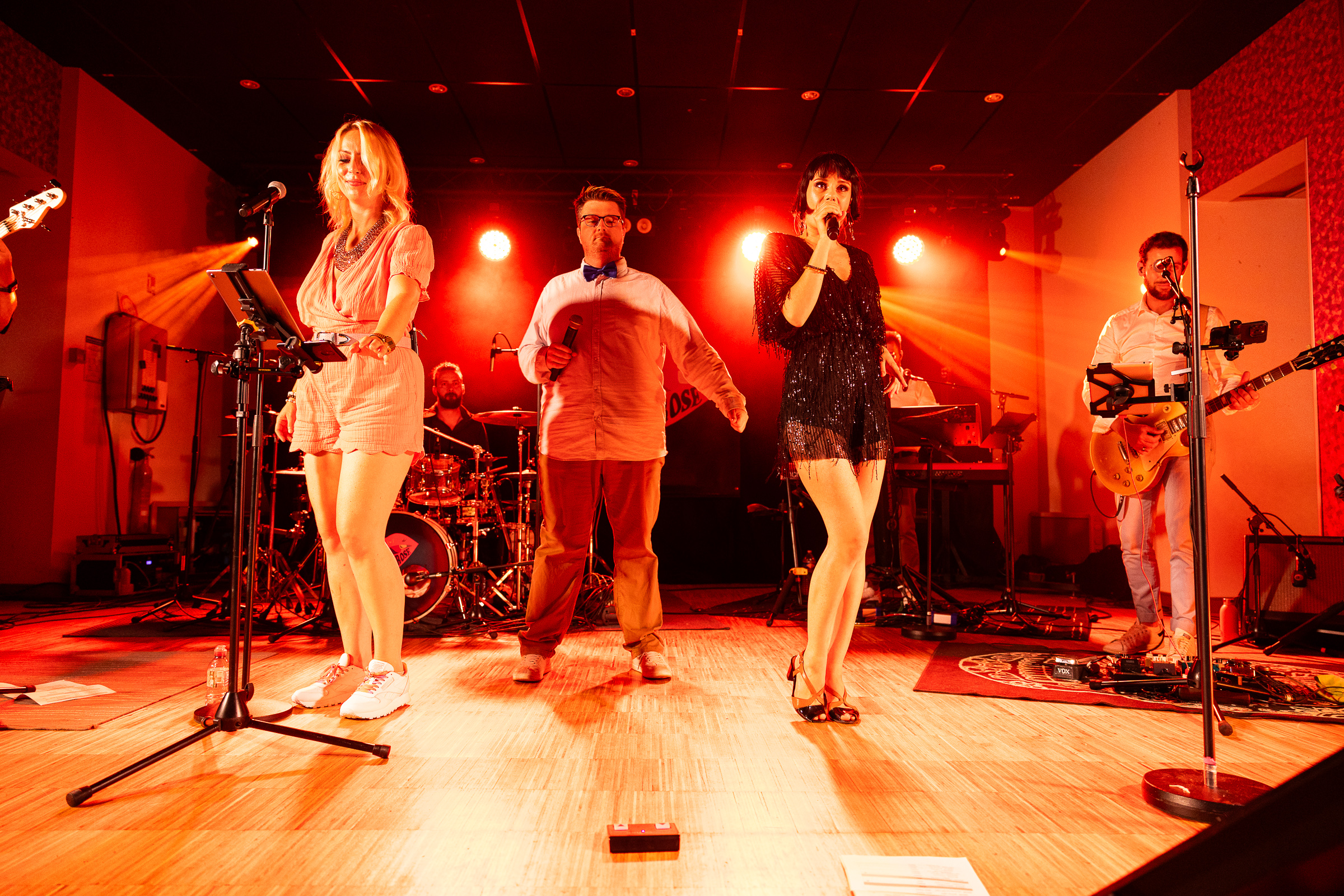 soirée animée de mariage avec concert à Reims