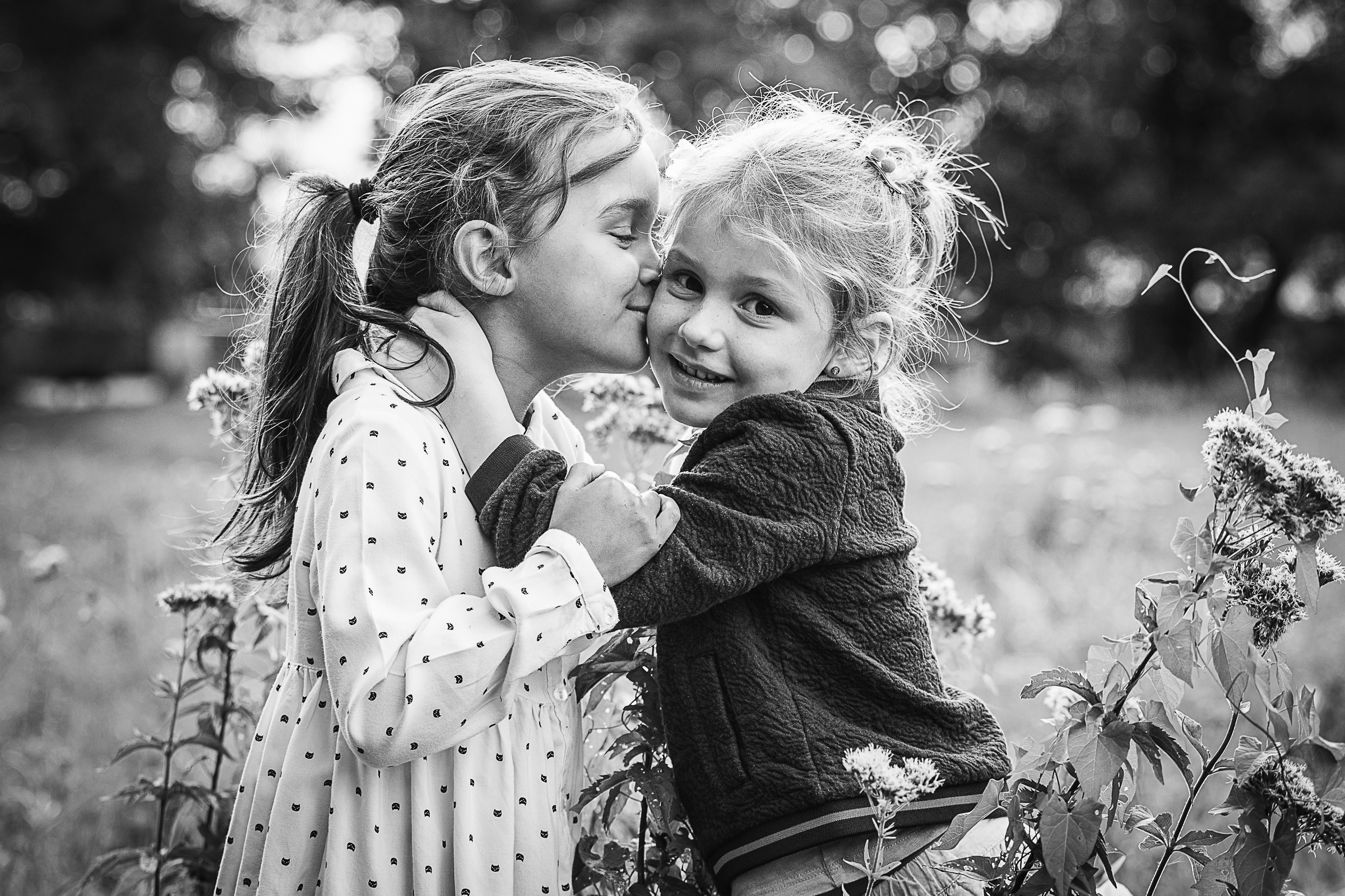 Geoffrey photographe portraitiste à Metz et Nancy photo noir et blanc intemporel caractère shooting couple enfant