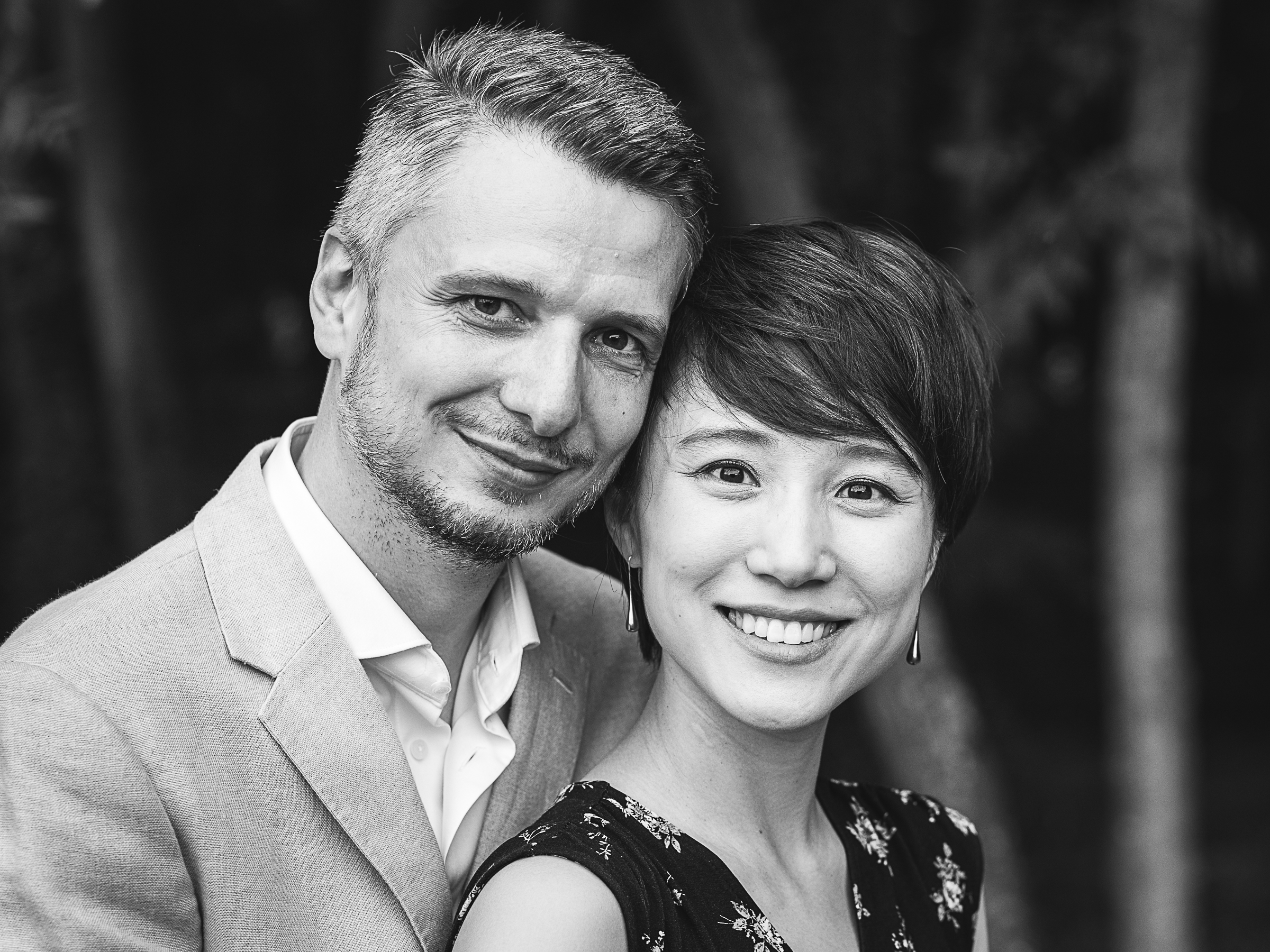 Geoffrey photographe portraitiste à Metz et Nancy photo noir et blanc intemporel caractère shooting couple enfant